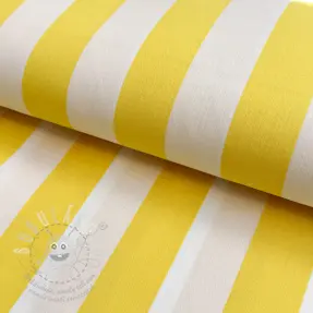 Dekorační látka OUTDOOR PREMIUM Stripe yellow