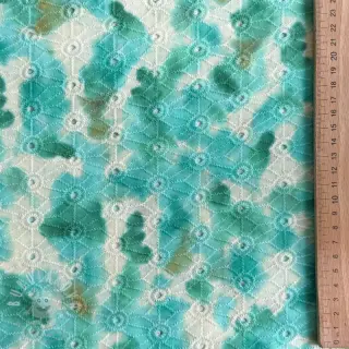 Bavlněná látka EMBROIDERY Paint brush design B