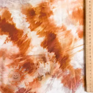 Viskóza TWILL Messy TIE DYE design B
