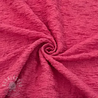 Bavlněná látka SMOGGED EMBROIDERY pink
