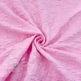Bavlněná látka SMOGGED EMBROIDERY light pink