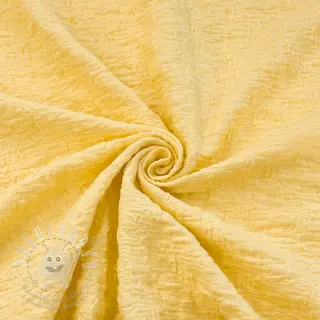 Bavlněná látka SMOGGED EMBROIDERY yellow