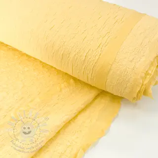 Bavlněná látka SMOGGED EMBROIDERY yellow