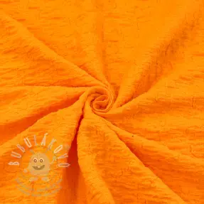 Bavlněná látka SMOGGED EMBROIDERY orange