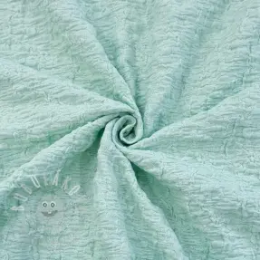 Bavlněná látka SMOGGED EMBROIDERY mint
