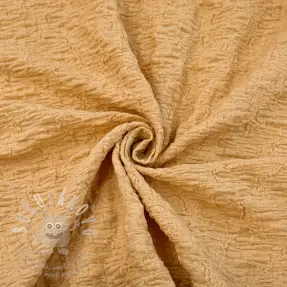 Bavlněná látka SMOGGED EMBROIDERY brown