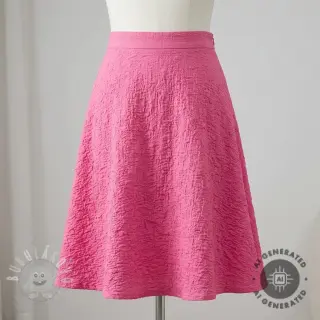 Bavlněná látka SMOGGED EMBROIDERY fuchsia