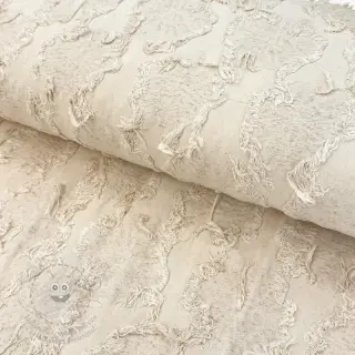 Bavlněná látka se lnem JACQUARD RUFFLE