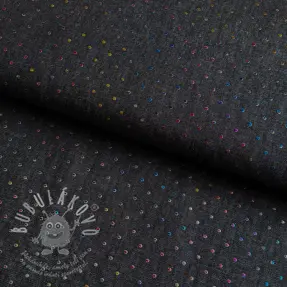 JEANS DENIM 3,8 OZ Drops Metallic black