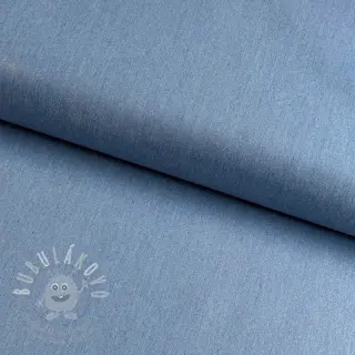 JEANS DENIM 6 OZ STRETCH WASHED metallic blue silver