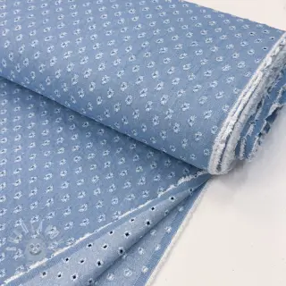 JEANS DENIM 6 OZ Big flakes light blue