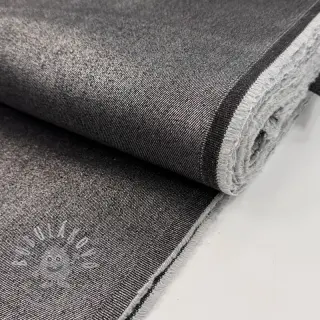 JEANS DENIM Metallic black silver