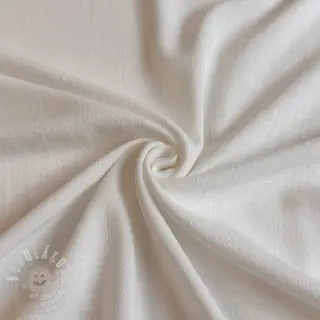 Viskóza se lnem WASHED off white