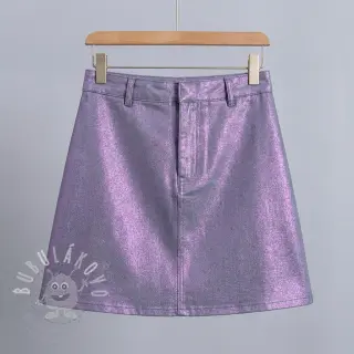 JEANS DENIM 8,5 OZ STRETCH WASHED metallic purple