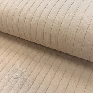 Úplet QUILT Stripe sand