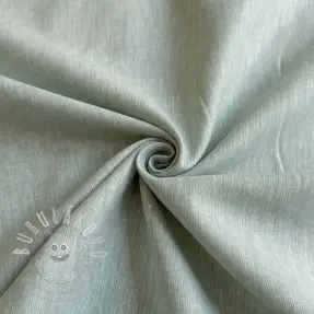 Len s bavlnou PLAIN mint