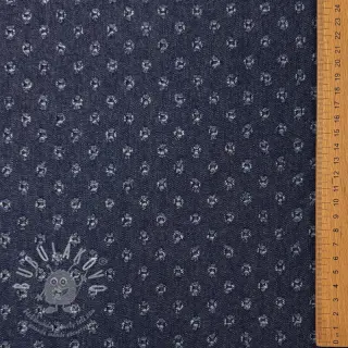 JEANS DENIM 6 OZ Big flakes dark blue