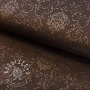 Semiš SCUBA Embossed dark brown