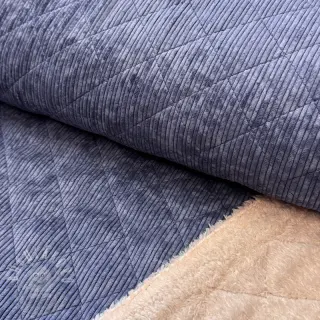 Manšestr QUILT navy