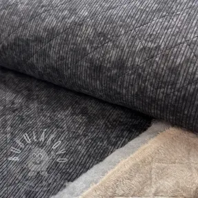 Manšestr QUILT black
