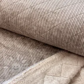 Manšestr QUILT champagne