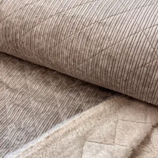 Manšestr QUILT champagne