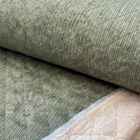 Manšestr QUILT khaki