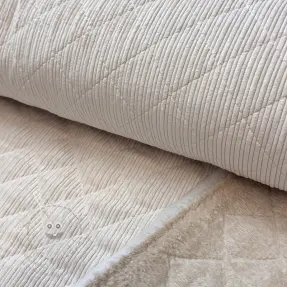 Manšestr QUILT sand