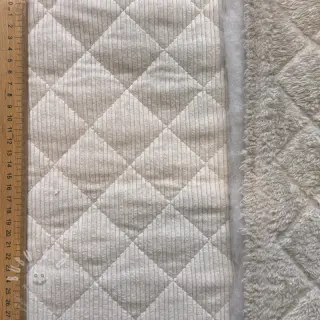 Manšestr QUILT sand