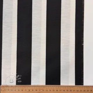 Dekorační látka premium Joyful basic stripe black