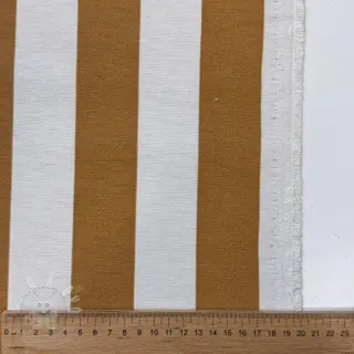 Dekorační látka premium Joyful basic stripe yellow