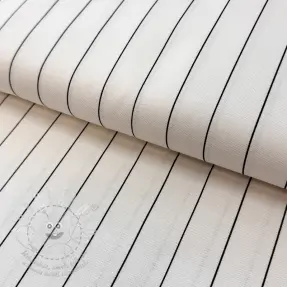 Dekorační látka premium Perfect thin lines black