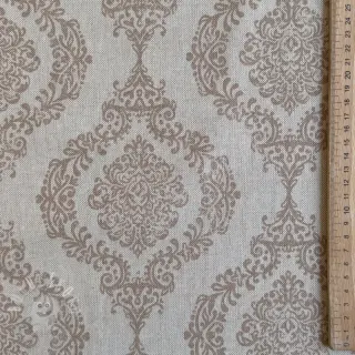 Dekorační látka Linenlook Baroque damask charm taupe