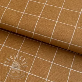 Dekorační látka premium Freehand grid lines