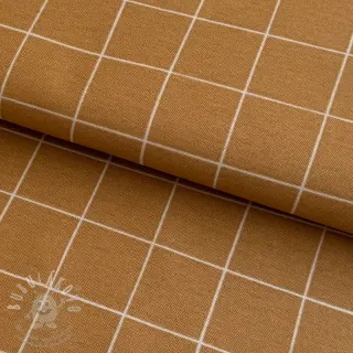 Dekorační látka premium Freehand grid lines