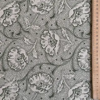 Dekorační látka Linenlook Bloomy art craft army