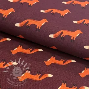 Dekorační látka premium Fox parade mauve