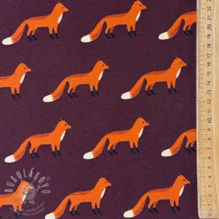 Dekorační látka premium Fox parade mauve