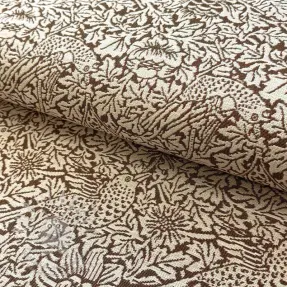Dekorační látka GOBELIN premium Anemone art craft brown