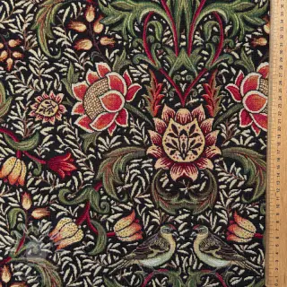 Dekorační látka GOBELIN premium Ornate art craft black
