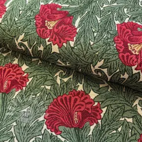 Dekorační látka GOBELIN premium Poppy art craft beige
