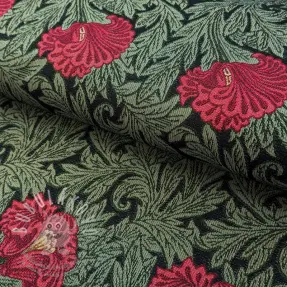 Dekorační látka GOBELIN premium Poppy art craft black