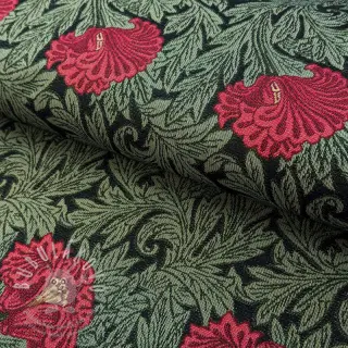 Dekorační látka GOBELIN premium Poppy art craft black