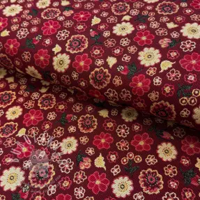 Dekorační látka GOBELIN premium Little bloom art craft