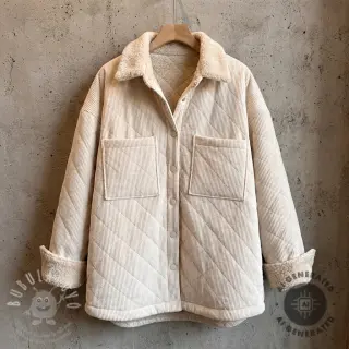 Manšestr QUILT sand
