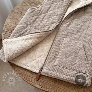 Manšestr QUILT champagne