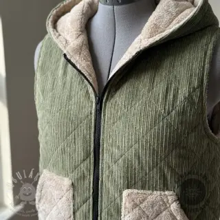 Manšestr QUILT khaki