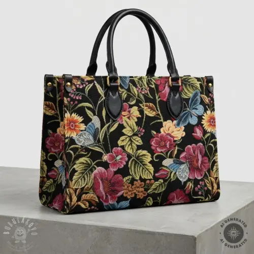 Dekorační látka GOBELIN premium Vintage flower garden