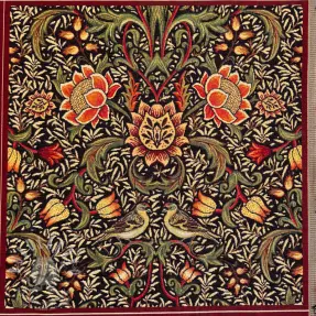 Dekorační látka GOBELIN premium Graceful art craft black