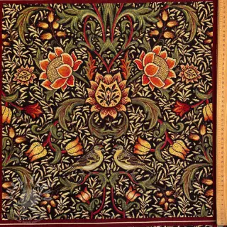 Dekorační látka GOBELIN premium Graceful art craft black PANEL